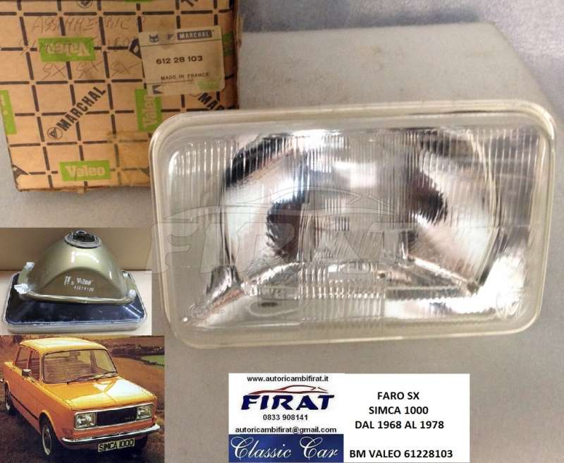 FARO SIMCA 1000 68 - 78 SX 61228103